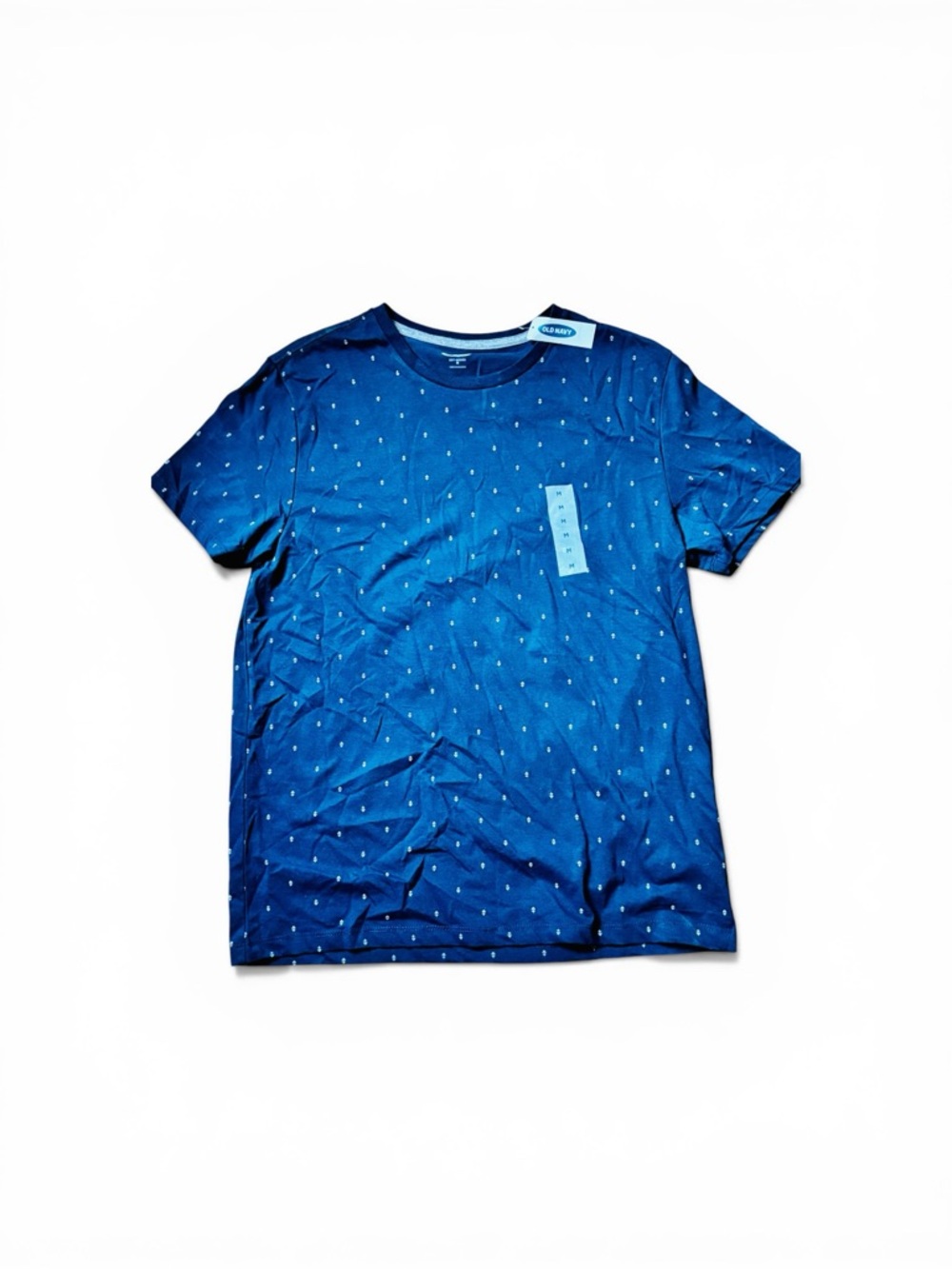 NWT Old Navy Dark Blue Short-Sleeve Tee with Small Anchor